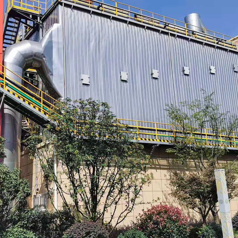 Hög temperatur Pulse Jet Bag dammsamlare
