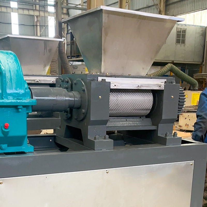 Dubbelrullande extruderingsgranulator